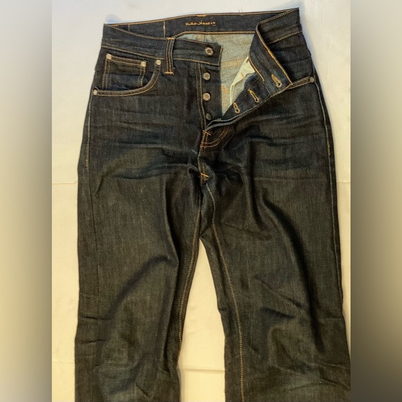 Men’s Nudie Jeans, Average Joe, Straight leg, dry heavy, 30 waist/ 34 leg - Picture 7 of 12